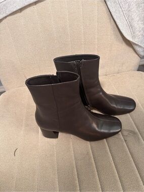 Everlane Espresso leather boots